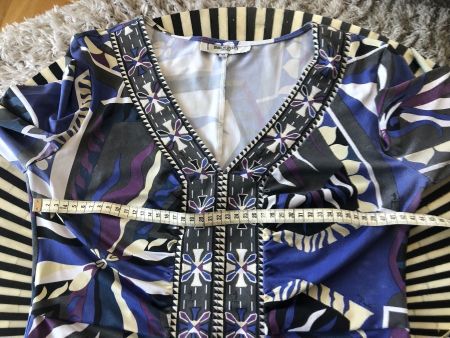 Kleid « EMILIO PUCCI » 100% Jersey Seide